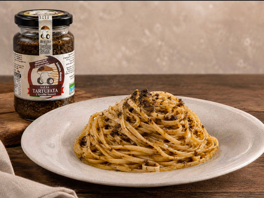 Tagliolini con Salsa Tartufata 10% La Classica Moretti da 180 g