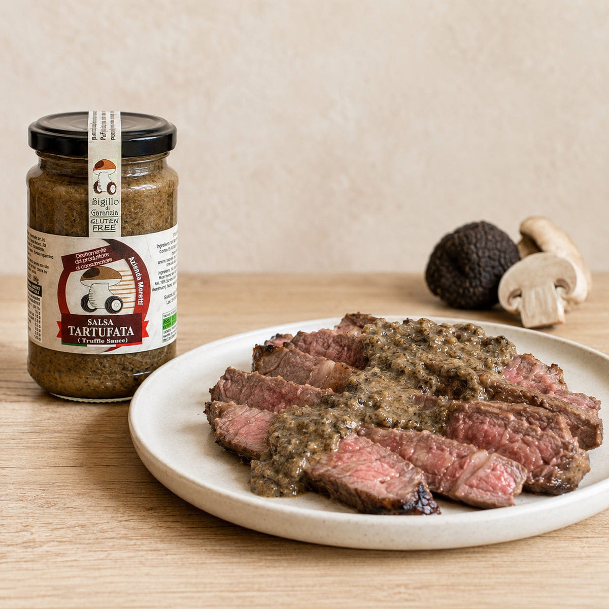 Collezione tartufate e prodotti al tartufo nero del Lazio Azienda Moretti