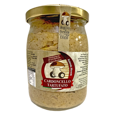 Cardoncello Tartufato "La raffinata" 500g -  fungo Cardoncello e tartufo nero estivo