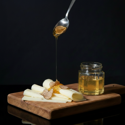 Abbinamenti e utilizzo miele al tartufo con formaggi e dolci gourmet
