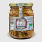  Misto funghi sott'olio Pleurotus Gialletti Pioppino coltivati in grotta vasetto 500g
