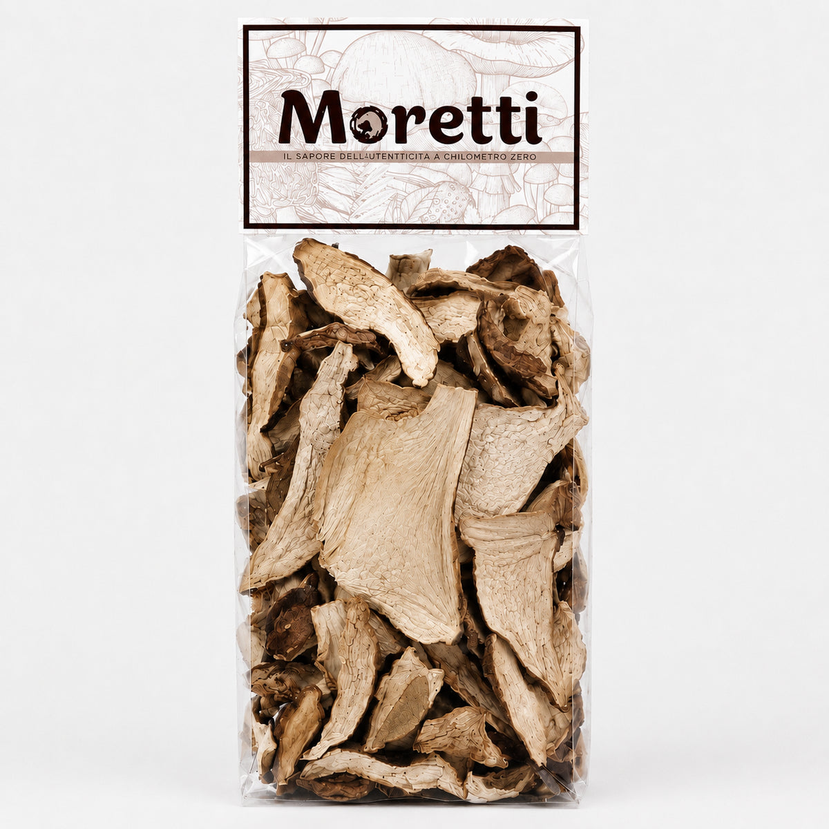 Funghi porcini secchi Moretti, confezione da 50 g.