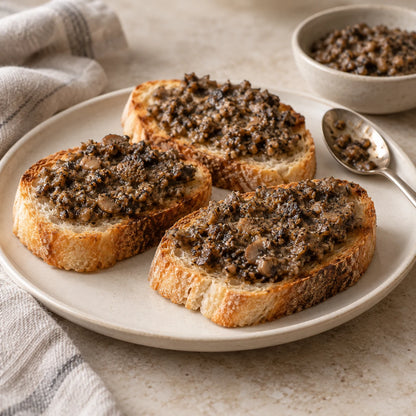 Proposta di servizio: crostini con Tartufata Premium.