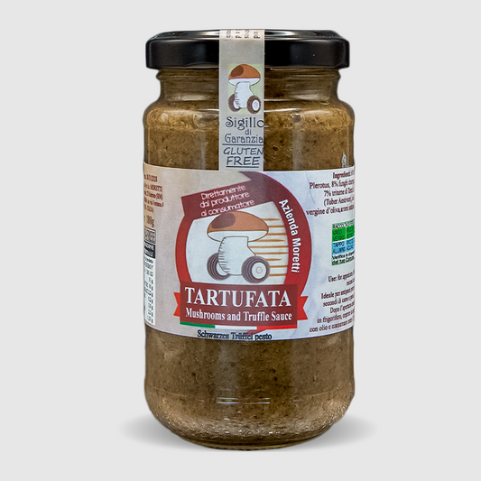 Tartufata Premium con Pleurotus di grotta e tartufo nero del Lazio vasetto 180g